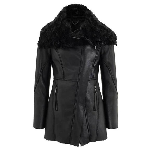 Kardashian Kollection Jackets & Blazers - Kardashian Kollection - Faux Leather Jacket